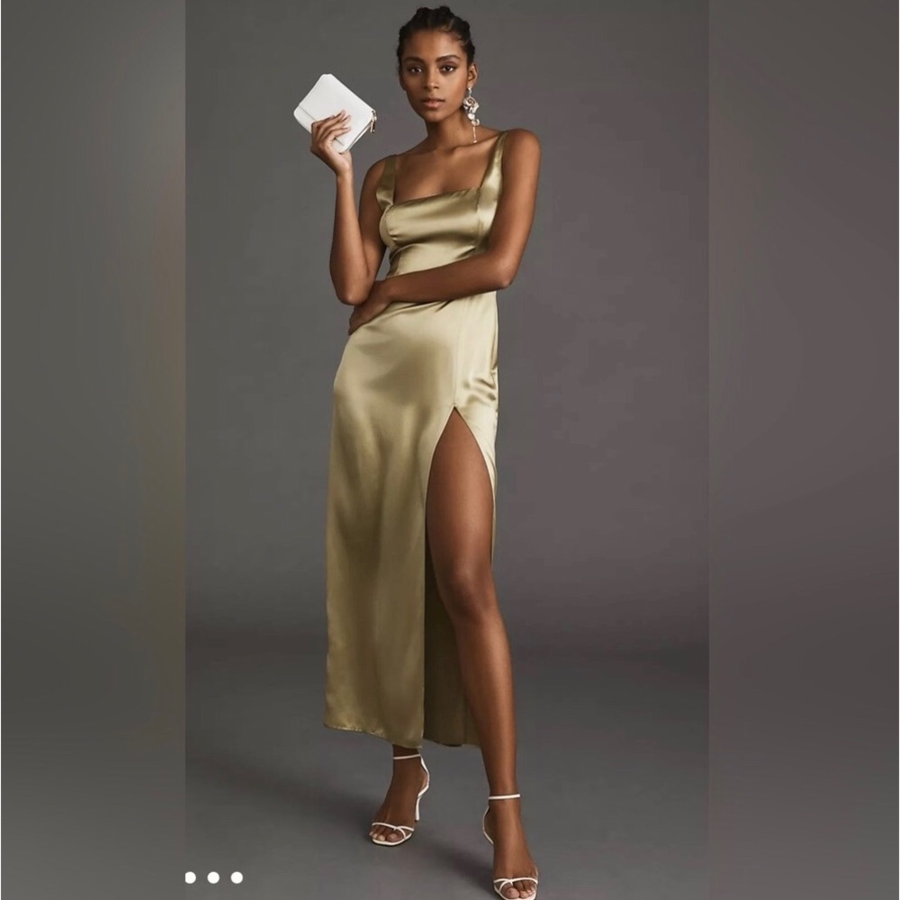 Reformation Solar Silk Dress